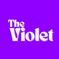 The Violet logo - Similar company to Pr Guru