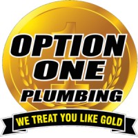 Option One Plumbing logo - Similar company to Classy Coasters