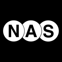 NAS - National Audio Systems logo - Similar company to Stageone - Professional Audio + Lighting Distributor