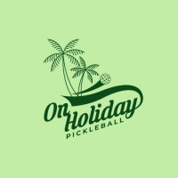 On Holiday Pickleball logo - Similar company to Single Double Pickleball