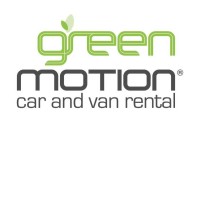 Green Motion Car and Van Rental Stansted Airport logo - Similar company to Servicemaster By Burch