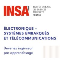 INSA Rennes - Électronique en apprentissage logo - Similar company to Mastère Spécialisé Excellence Opérationnelle Insa Rennes