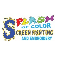Splash of Color Screen Printing and Embroidery logo - Similar company to Techtalenta