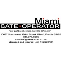 MIAMI GATE OPERATOR CO logo - Similar company to Ramset Automatic Gate Systems Inc.