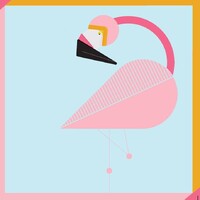 Lingo Flamingo logo - Similar company to Yuqo