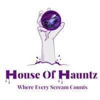House Of Hauntz logo - Similar company to Animatronic Halloween Props China|Halloween Resin Decoration China| China Wholesale Halloween Props