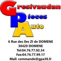 GPA    Grésivaudan Pièces Auto logo - Similar company to Sps Distributions