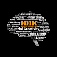 HHK – Hudiksvalls Hydraulikkluster logo - Similar company to Sylog Öst