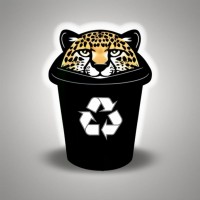 Trash Can Cheetah