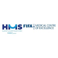 HMS FIFA Medical Centre of Excellence logo - Similar company to Synchronicity Wellbeing