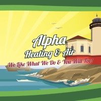 Alpha Heating & Air logo - email format related to Rogue Valley, Heating, Cooling & Electrical