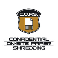Confidential Onsite Paper Shredding C.O.P.S. logo - Similar company to Interwest Paper, Inc.