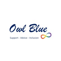 Owl Blue logo - Similar company to Hamilton Training Services