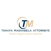 Tshaya Mashabela Attorneys logo - Similar company to Smith Inc. - Criminal, Civil, Labour (Pretoria)