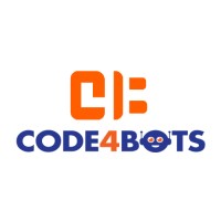 CODE4BOTS logo - Similar company to Texas Girls Collaborative Project