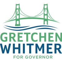 Gretchen Whitmer for Governor logo - Similar company to Michigan Senate Democrats