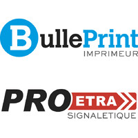 Bulleprint & Proetra logo - Similar company to Publigraph
