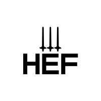 HEF logo - Similar company to Mad Hatter Studio