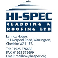 Hi-Spec Cladding & Roofing Ltd logo - Similar company to Cladding Maintenance And Solutions