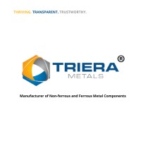 Triera Metals | Metal Components Manufacturer | Brass Parts Manufacturer | Precision Components Man. logo - Similar company to Microfactory.Tech