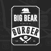 Big Bear Burger logo - Similar company to Ippai Ramen