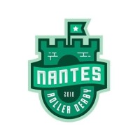 Nantes Roller Derby logo - Similar company to Daelyo | Tutos & Formations Photoshop Illustrator Indesign.