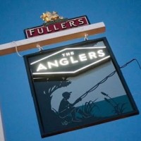 The Anglers, Teddington logo - Similar company to Mud Foods