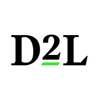 D2L logo - Similar company to McGraw Hill Canada