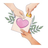 Donation Free Charity logo - Similar company to Podcast.100K