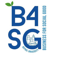 DePaul Business For Social Good logo - Similar company to Rebrewed Cafe