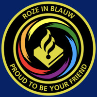Roze in Blauw logo - Similar company to Vvd Pride