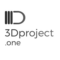 3D Project One logo - Similar company to 3D Render And Beyond