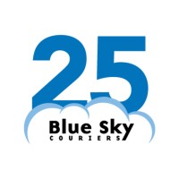 Blue Sky Couriers logo - Similar company to Mrs - Memphis Recycling Services