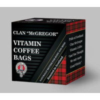 Clan McGregor Vitamin Coffee logo - Similar company to Clan Hunter