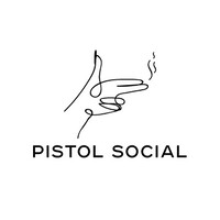 Pistol Social logo - Similar company to Blackbird Agency