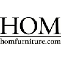 HOM Furniture logo - Similar company to Unit Modular Studio