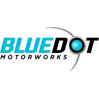 Blue Dot Motorworks logo - Similar company to Hackerbci
