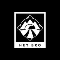 Hey Bro logo - Similar company to 2 Sides Visuals