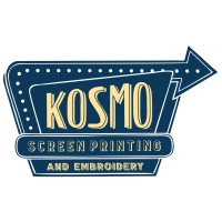 Kosmo Screen Printing & Embroidery logo - Similar company to D'Souza D'Signs