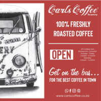 Carl's Coffee Roastery logo - Similar company to Glendale Trackside Pub
