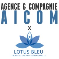 Aicom36 x Lotus Bleu - Compagnie artistique et événementielle logo - Similar company to Planeswalkr