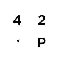 42 Pressed logo - Similar company to Oh Joy!