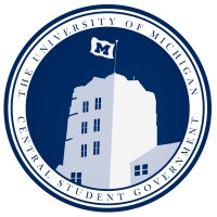 University of Michigan Central Student Government logo - Similar company to The Memory Project