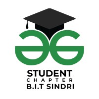 GeeksforGeeks B.I.T Sindri logo - Similar company to Gdsc Bit Sindri