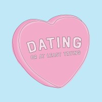 Dating or at least trying logo - Similar company to Tech.Dating
