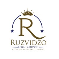 Ruzvidzo Legal Counsel logo - Similar company to Jonasi Attorneys