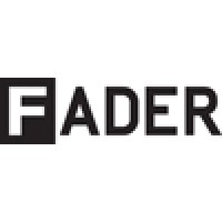 The FADER logo - Similar company to Paste Magazine