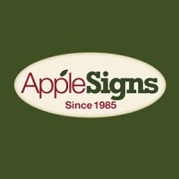 Apple Signs Houston logo - Similar company to Dinosaur Plastics
