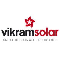 Vikram Solar logo - Similar company to Renew