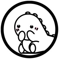 Shy Dino logo - Similar company to Fawesome Games